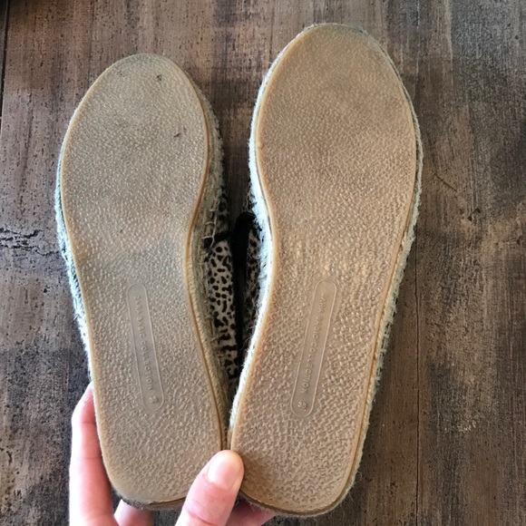 Zara Pony Hair Snow Leopard Espadrilles - Picture 8 of 10
